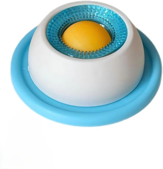 Interactive Lick Mat Slow Feeder for Dogs & Cats – Calming Treat & Dental Health Bowl