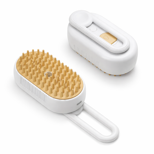 3-in-1 Steam Grooming Brush for Pets