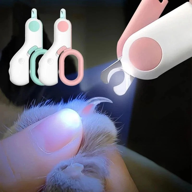 Professional LED Pet Nail Trimmer – Safe, Stress-Free Grooming for Dogs & Cats