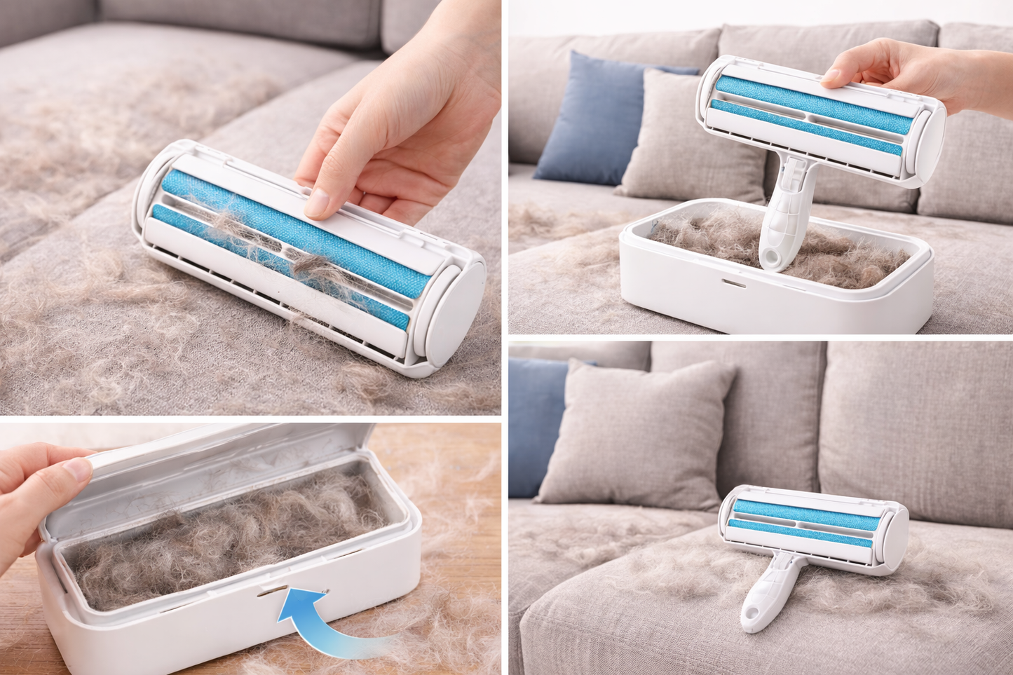 Pet Hair Remover Roller – Dog & Cat Fur Removal Tool