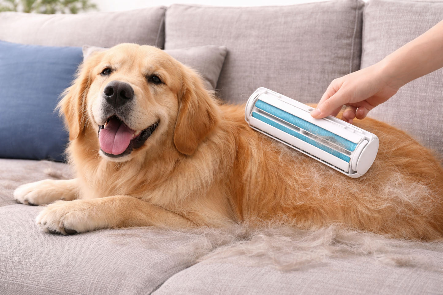Pet Hair Remover Roller – Dog & Cat Fur Removal Tool