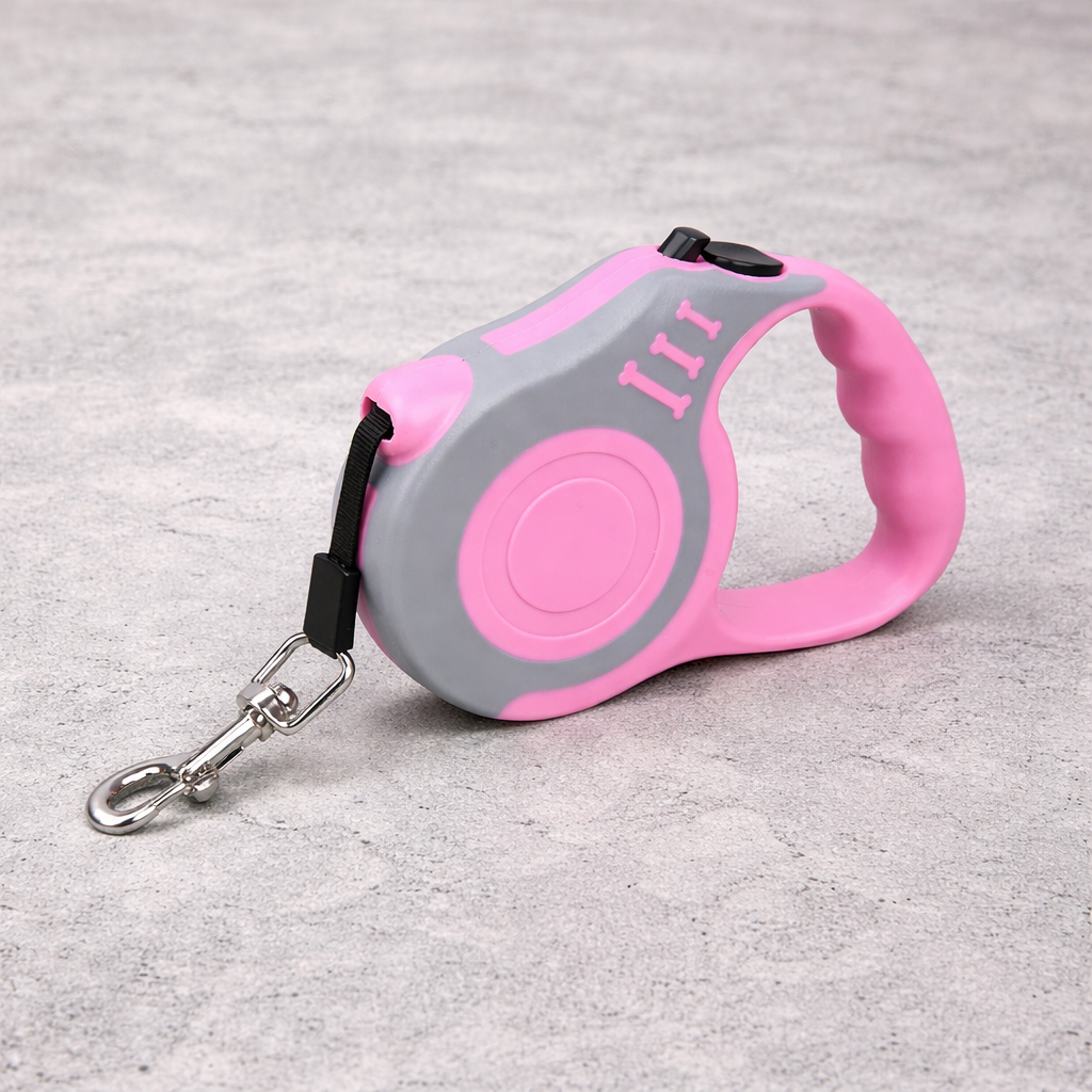 ProControl Retractable Dog Leash – Durable Automatic Nylon Lead (3m / 5m)