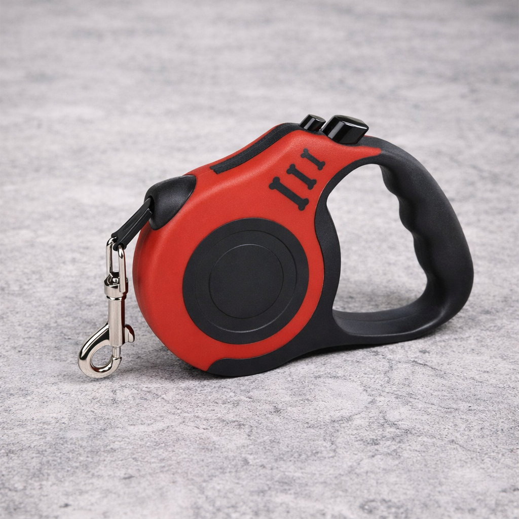 ProControl Retractable Dog Leash – Durable Automatic Nylon Lead (3m / 5m)