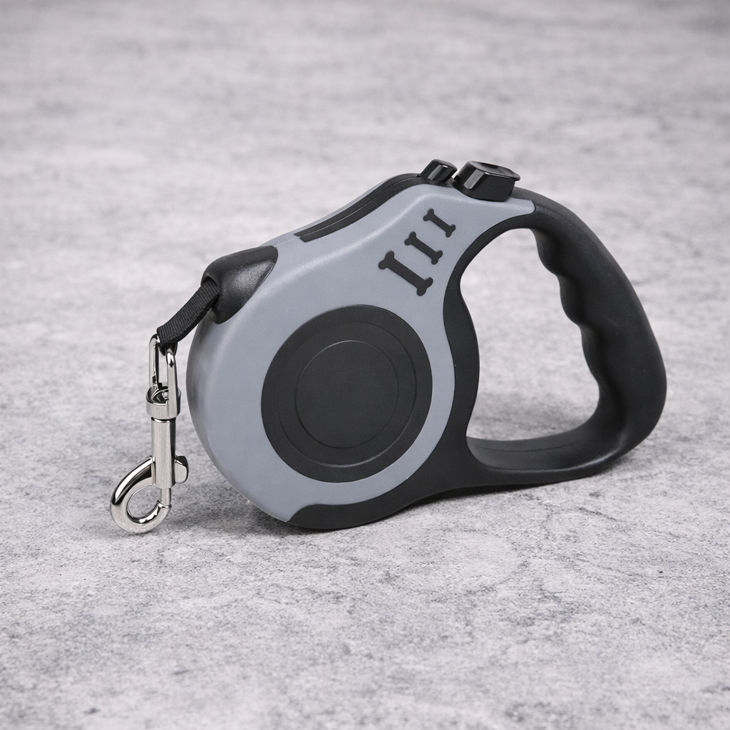 ProControl Retractable Dog Leash – Durable Automatic Nylon Lead (3m / 5m)