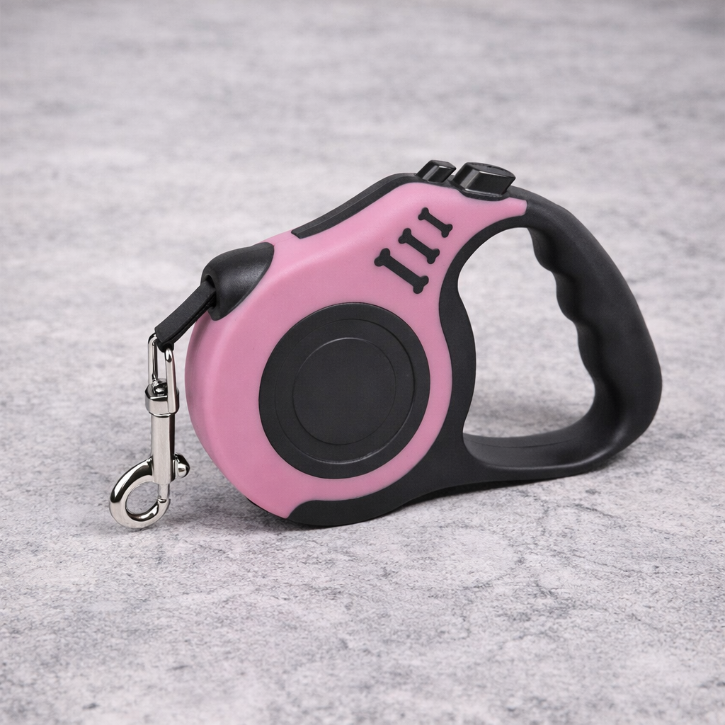 ProControl Retractable Dog Leash – Durable Automatic Nylon Lead (3m / 5m)
