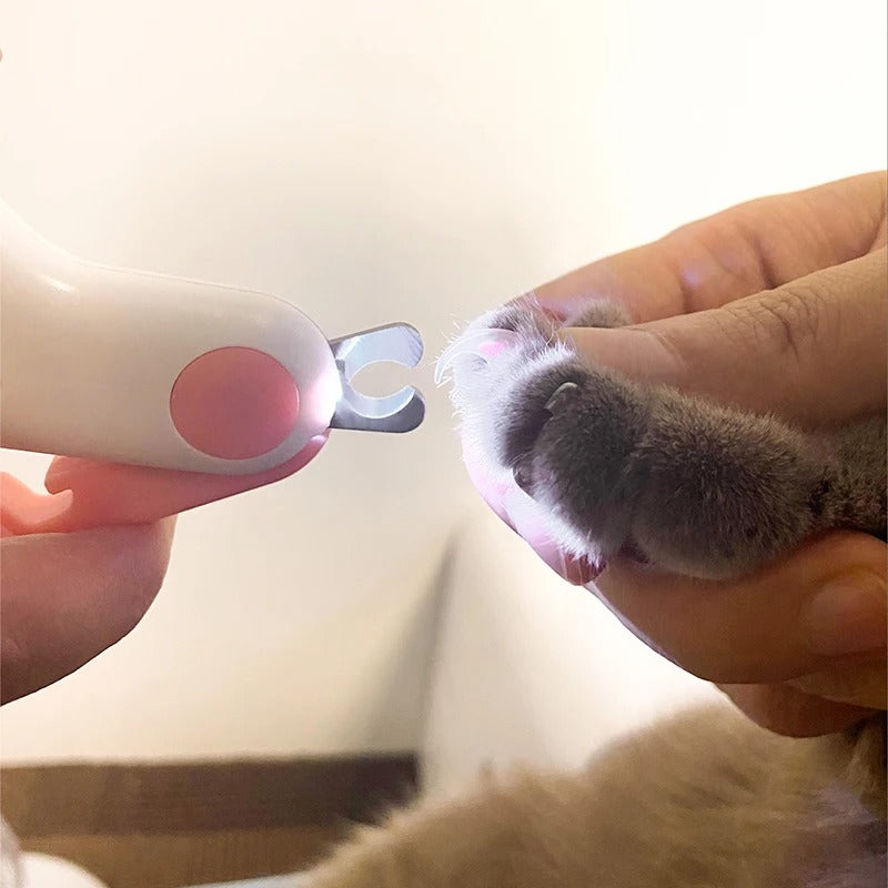 Professional LED Pet Nail Trimmer – Safe, Stress-Free Grooming for Dogs & Cats
